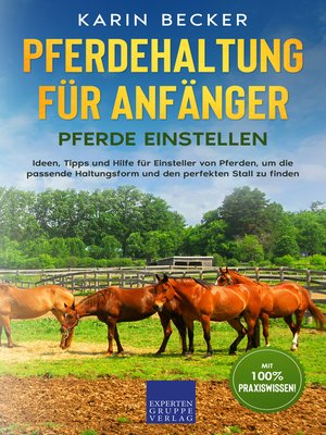 cover image of Pferdehaltung für Anfänger